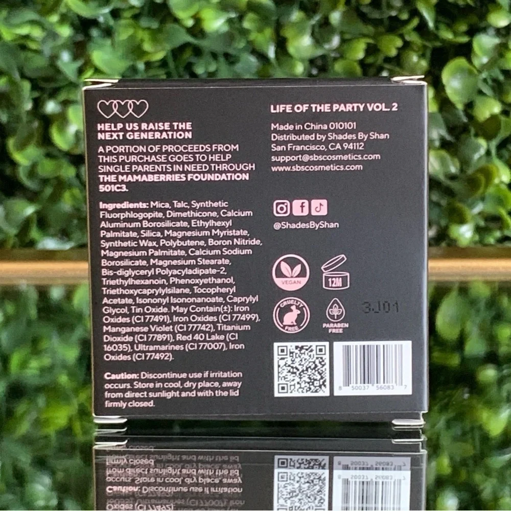 Shades by Shan Life of the Party Volume 2 Eyeshadow Palette | NEW | Vol 2 - Picture 14 of 15